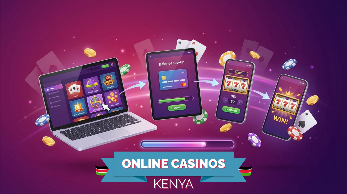 To start playing for real money at an online casino in Kenya, simply sign up, make a deposit using your preferred method, and choose a game